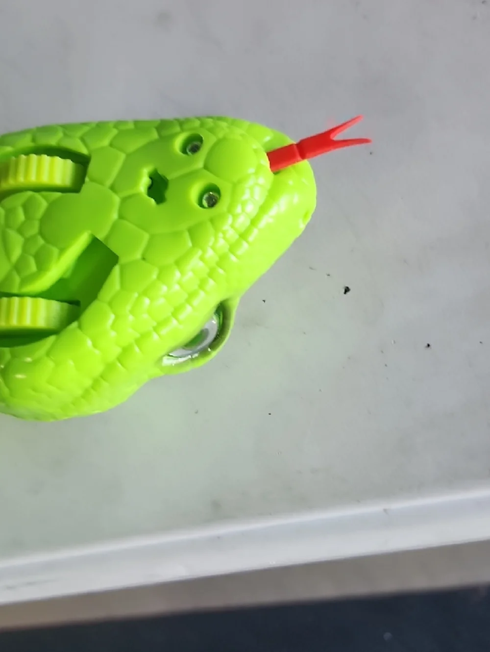 Neon Lime Flexible Snake Toy